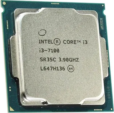 Produktbild von Intel Core i3 i3-7100 Dual-Core 3,90 GHz Prozessor - OEM Paket - 3 MB L3 Cache - 512 KB L2 Cache - 64-Bit-Verarbeitung - 14 nm - Socket H4 LGA-1151 HD Graphics 630 - 51 W