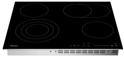 Produktbild von Midea Keramikkochfeld KF500IX 60 cm, 4 Kochzonen, Metallrahmen