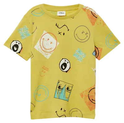 Produktbild von s.Oliver 2164882.15A4.92_98, T-Shirt, 92/98, Kurzärmel, Regular fit, Baumwolle, 100% Baumwolle
