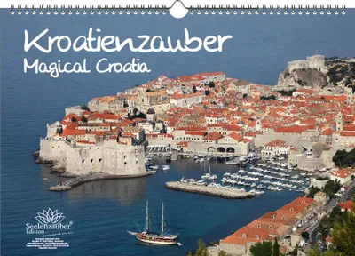 Produktbild von Kroatienzauber DIN A3 Kalender - Immerwährender Kalender  Kroatien - Seelenzauber