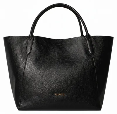 Produktbild von Handtasche für Damen, Marke Aurae, Nova, aus schwarzem Leder, schlichtes und elegantes Design