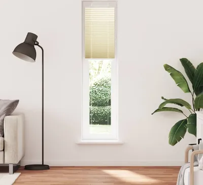 Immagine prodotto di Tenda Plissettata Crema 50x200 cm Larghezza Tessuto 49,4 cm