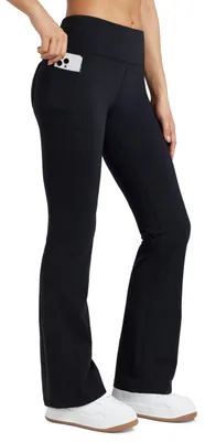 Productafbeelding van Sportbroek yogabroek flared legging - Thermisch gevoerd - Hoge taille - Dames