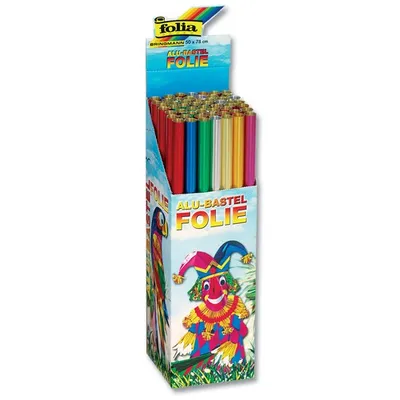 Produktbild von Metallfolie 50x78cm sortiert FOLIA 50