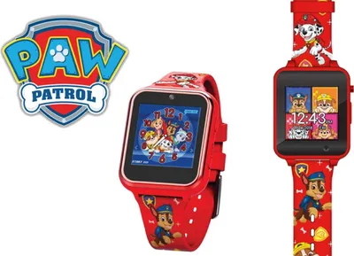 Immagine prodotto di Smartwatch per bambini Paw Patrol, orologio per bambini con fotocamera per selfie, foto e video, cronometro, 6 giochi, 3 sfondi, 10 watch face, fitness tracker, sveglia