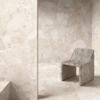 Image de CASA39 Grès cérame effet pierre Blanc 30 x 60 cm Ergon Matera Stone
