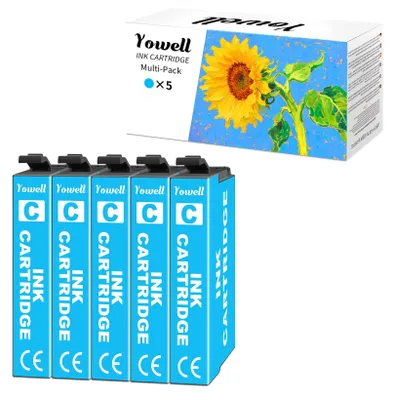Image de 5 cartouches cyan 604XL pour imprimantes Epson