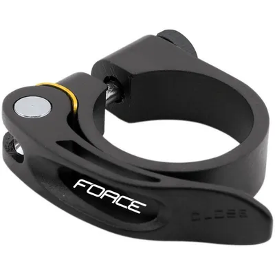 Produktbild von Sattelklemme FORCE QR 34.9 mm aus Alu in schwarz