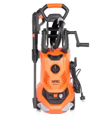 Imagen del producto de Limpiadora a presión - Motor de 2200 W - Presión de trabajo de 170 bar - Bomba de aluminio - Ideal para terrazas y automóviles