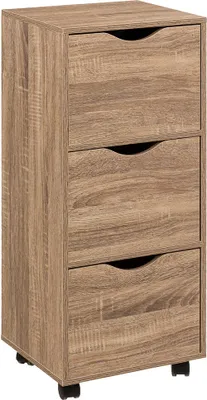 Produktbild von Eazy Living Schrank mit Rollen 3 Schubladen Cavalier Holz
