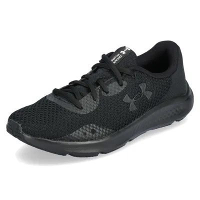 Produktbild von Under Armour Charged Pursuit 3 Black/Black/Black Größe EU 40,5