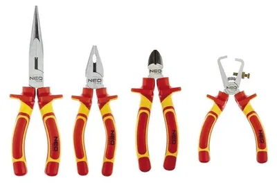 Image de NEO TOOLS Jeu de pinces 1000V, 4 pcs.
