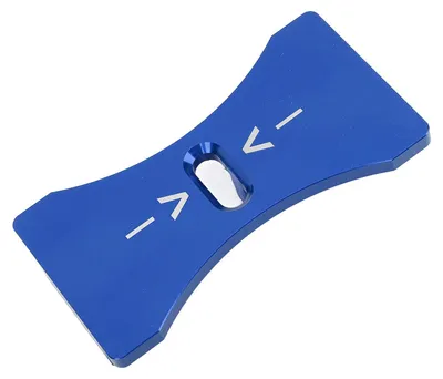 Zdjęcie produktu dla Aluminiowe narzędzie do montażu paska rozrządu z blokadą koła zębatego wałka rozrządu – zamiennik do Mitsubishi Airtrek 2001–2006, kolor niebieski