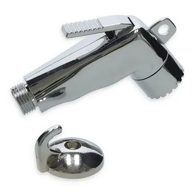 Produktbild von Brausekopf für die Borddusche weiss oder chrom inkl. Befestigungsmaterial, 1/2'' Anschluss Farbe: Chrom