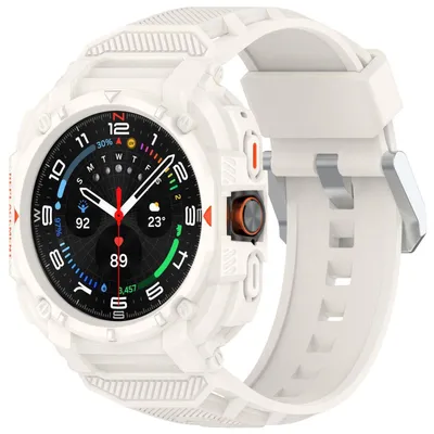 Obrázok produktu pre Pre Samsung Galaxy Watch Ultra 47mm TPU ochranné puzdro s integrovaným remienkom Béžová