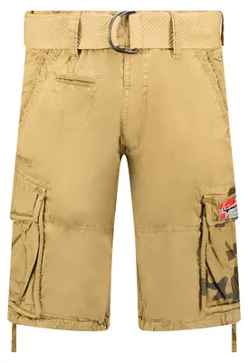 Obrázek produktu pro Geographical Norway SX1425H/GNO-Beige pánské kraťasy v béžové barvě