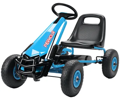 Productafbeelding van AIYAPLAY Gokart met handrem, verstelbare stoel, voor- en achteruitversnelling