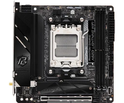 Immagine prodotto di ASRock A620I Lightning WiFi      AM5 mITX HDMI          DDR5 retail