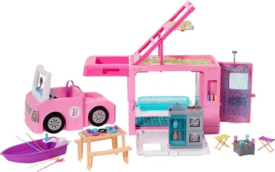 Produktbild von Mattel GHL93 Barbie 3 v 1 Super dobrodružný kemp s príslušenstvom