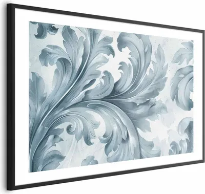 Produktbild von Posterpapier Poster - Stone Ornament in Baroque Style 30x21 cm Muster f-H-10019-ao-a