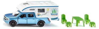 Produktbild von SUPER Ford F150 Pick-Up Camper (blau/weiß)