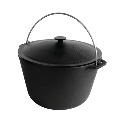 Produktbild von Gusseisenkessel mit Gusseisendeckel Tourist 8 L
