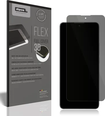 Produktbild von Full Cover Privacy Blickschutzfolie für Xiaomi Poco X7 5G Case Friendly Folie Anti-Shock