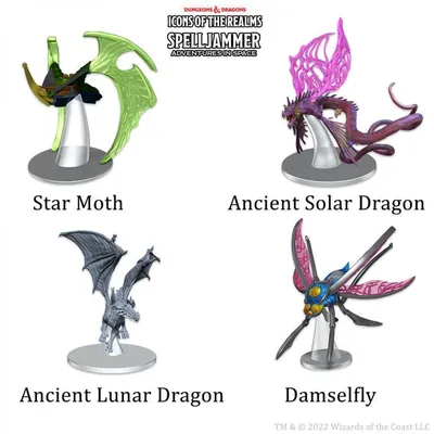 Produktbild von D&D Icons of the Realms: Schiffsmaßstab – Astralelfen-Patrouille