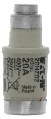 Produktbild von Eaton Neozed-Sicherung D02, 20A, E18, 400V AC, gL/gG, träge, 1 Stk.