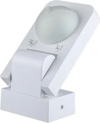 Produktbild von Schwenkbarer Infrarot-Bewegungsmelder IP65 Weiß