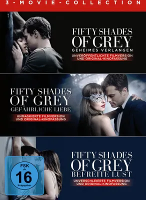 Produktbild von Fifty Shades of Grey - 3-Movie Collection  [3 DVDs] - DVD Boxen