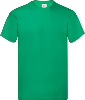 Produktbild von Fruit of the Loom 61-082-0 | Original Herren T-Shirt - Farbe: Kelly Green - Größe: XL