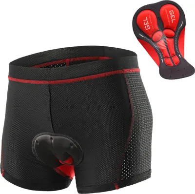 Produktbild von M?nner Radfahren Unterw?sche Shorts Breathable Gel Gepolsterte MTB-Bike-Reitshorts