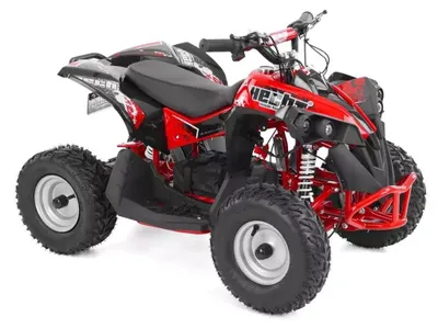 Produktbild von Akku-Quad HECHT 51060 RED mit 1060 W Motor, 36 V/12 Ah