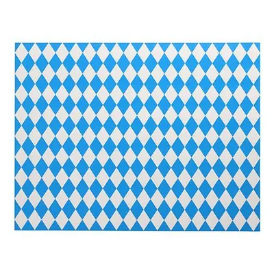Produktbild von Tischsets, Papier 30 cm x 40 cm "Bayrisch Blau"