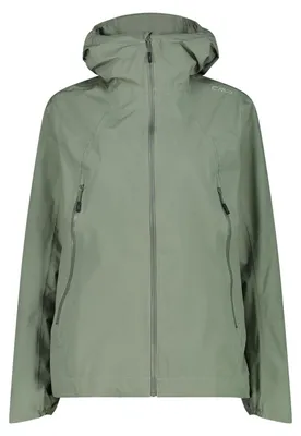 Produktbild von CMP Unlimitech Damen Hardshell Jacke Clima Protect mit Kapuze grün 40