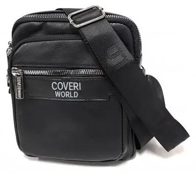 Produktbild von Coveri Umhängetasche aus Kunstleder für Herren, Arbeit, Büro, Freizeit, Handyhal