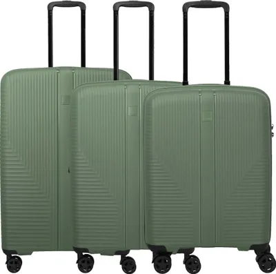 Immagine prodotto di Air Stripe - Set di trolley a 4 ruote 3 pezzi (navy)