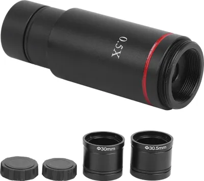 Obrázek produktu pro Adaptér pro mikroskopickou kameru 0,5x Times CMount pro zmenšovací objektiv AmScope CCD Interface
