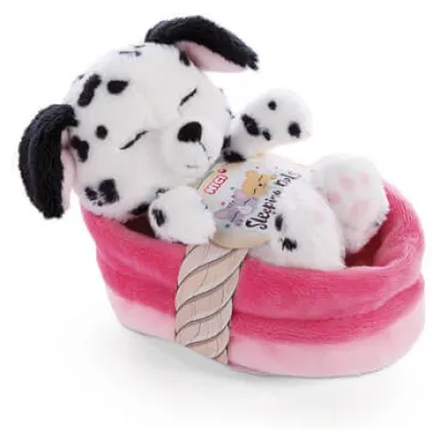 Immagine prodotto di NICI Peluche animale addormentato - Dalmata - 12 cm