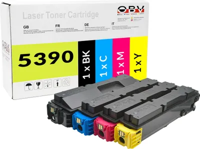Produktbild von Kyocera TK-5390 kompatible Toner 4er Set - PA4500cx