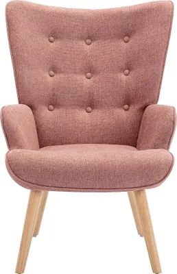 Produktbild von Gepolsterter Sessel rosa - VATELY