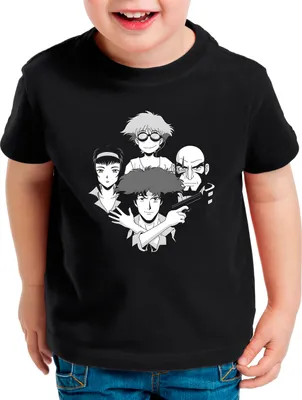 Produktbild von style3 Bohemian Bebop Kinder T-Shirt bebop anime manga swordfish