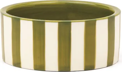 Image de Dessous de verre Izzy – rayé vert