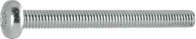 Produktbild von Linsenschrauben M4x25 TX20 verzinkt Linsenkopfschrauben nach ISO14583, Stahl verzinkt 48 - 1000 Stück