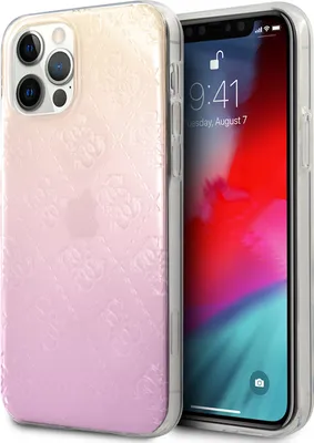 Produktbild von Guess Apple iPhone 12 Pro Max Pink Back cover case - Gradient