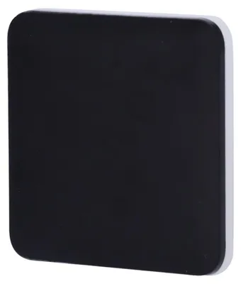 Image de Panneau Tactile pour Interrupteur Ajax SoloButton Noir - AJ-SOLOBUTTON-1G2W-B