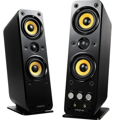 Produktbild von Creative Labs GigaWorks T40 Series II, PC, Tischplatte/Bücherregal, 32 W, 50 - 20000 Hz, 2 m, Windows 7/Vista