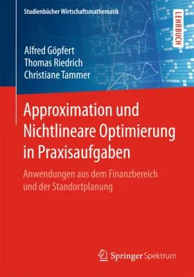 Obrázok produktu pre Göpfert, A: Approximation und Nichtlineare Optimierung