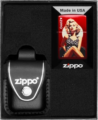 Produktbild von ZIPPO Feuerzeug-Set VINTAGE PINUP DESIGN Geschenk No3